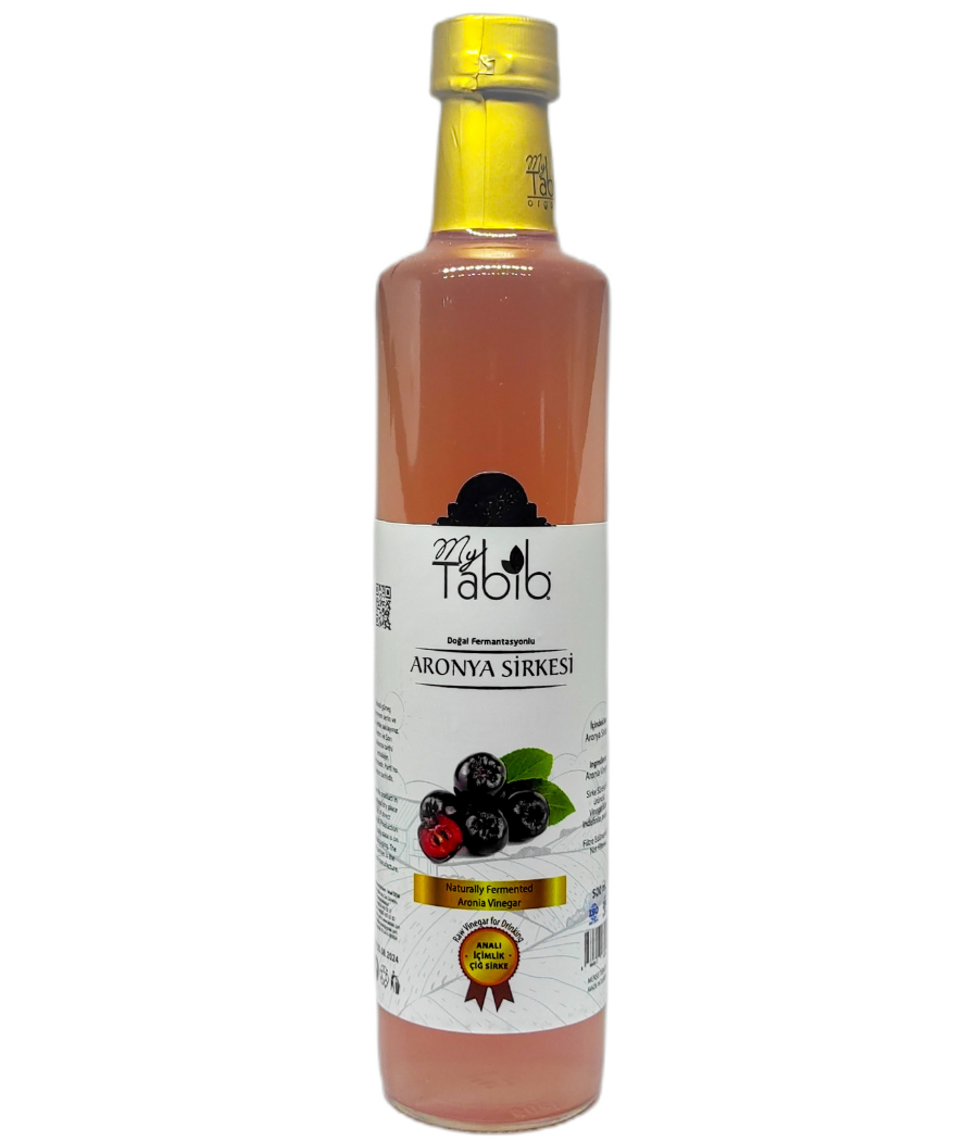 Aronya Sirkesi-Analı – İçimlik – Çiğ Aronya Sirke 500 ml